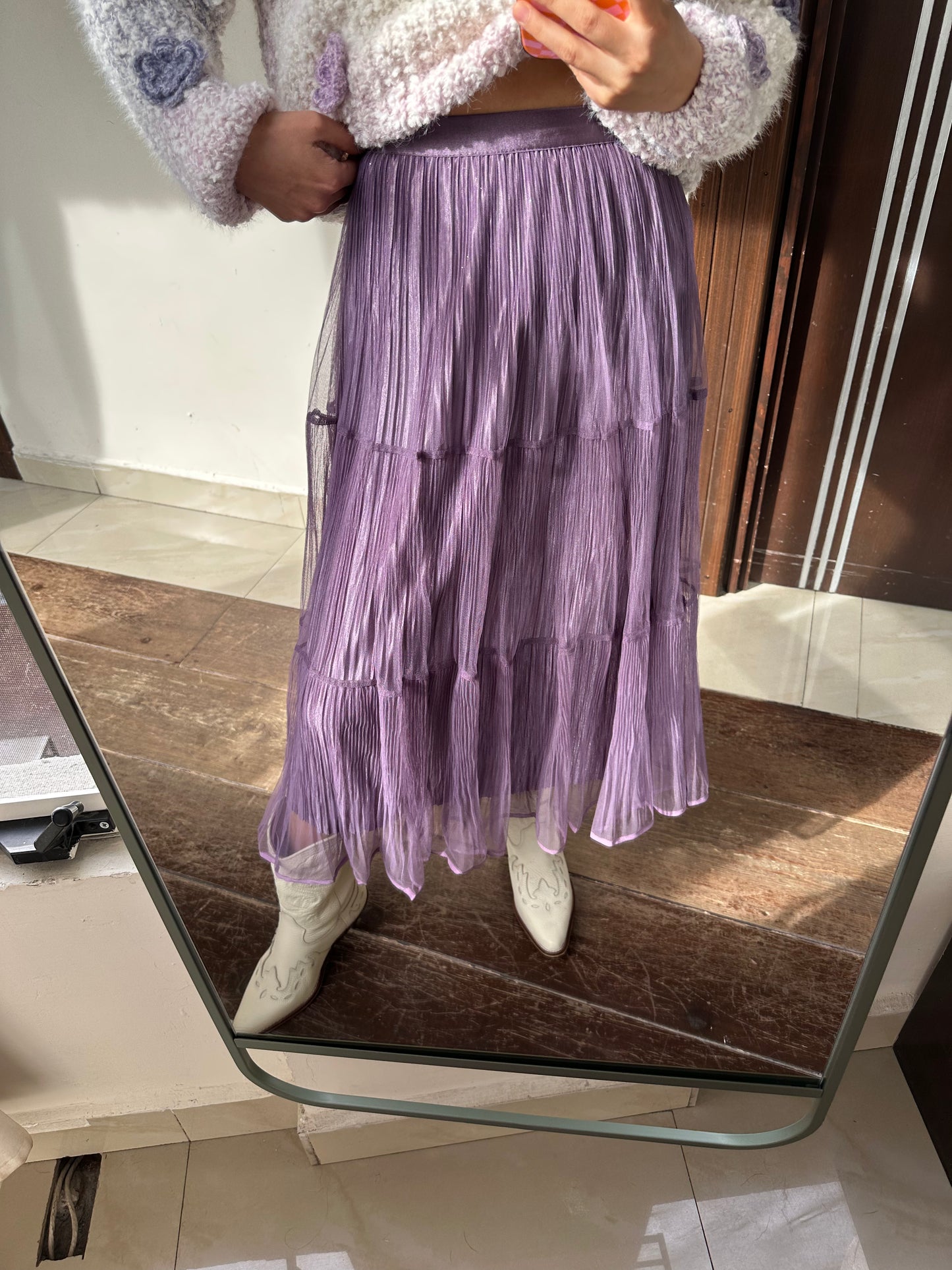 FALDA LAVANDA