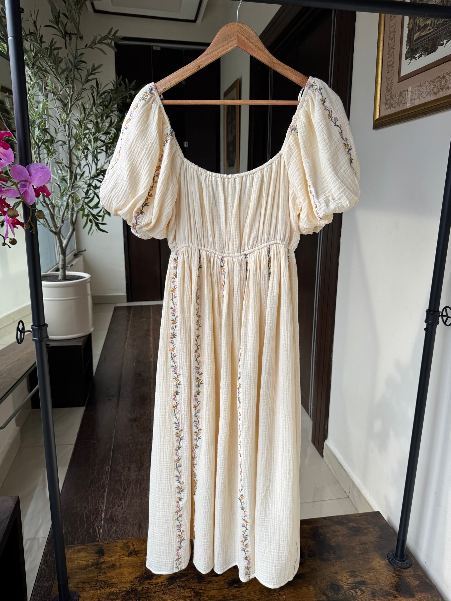 VESTIDO WAFFLE