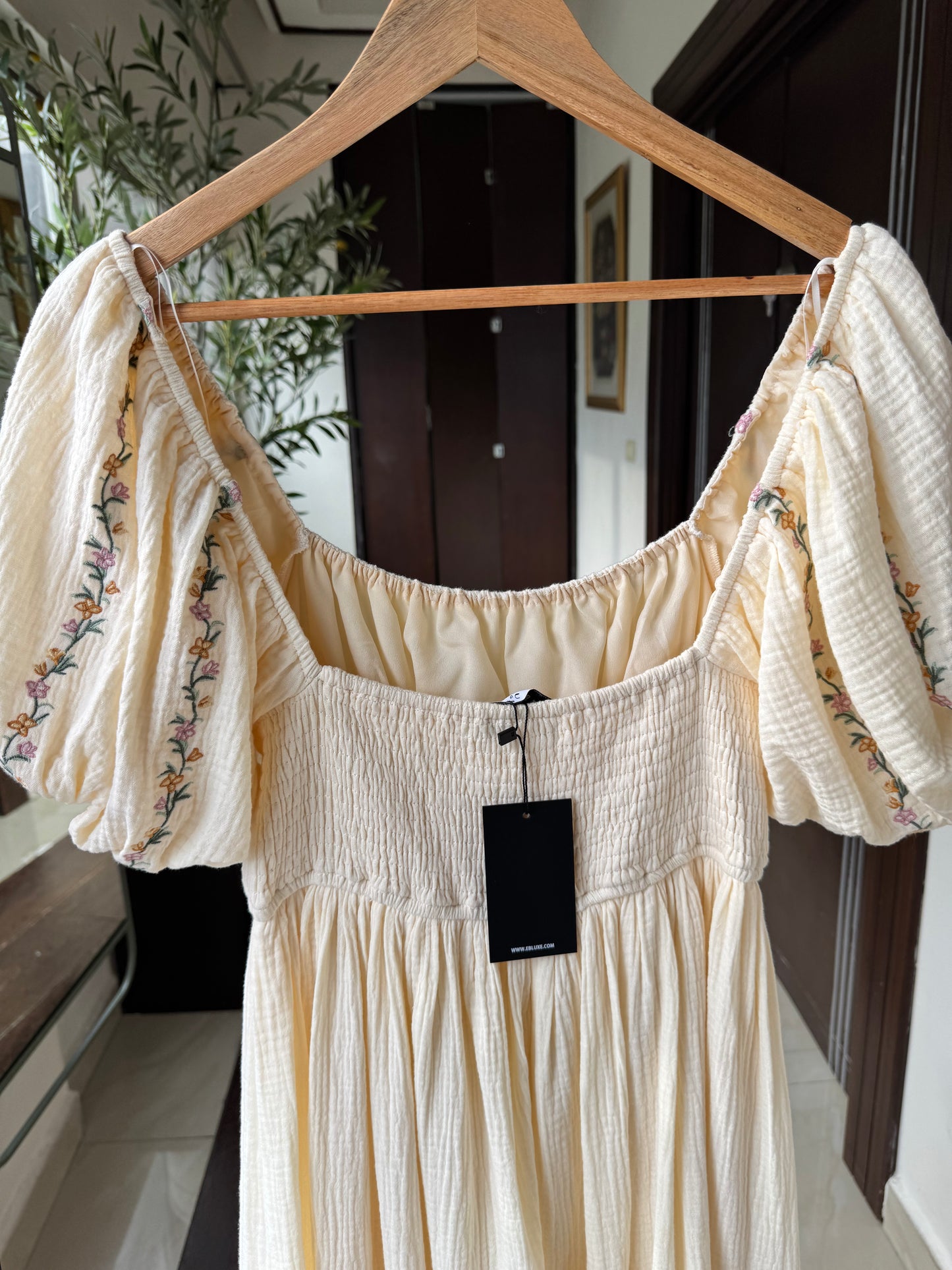 VESTIDO WAFFLE