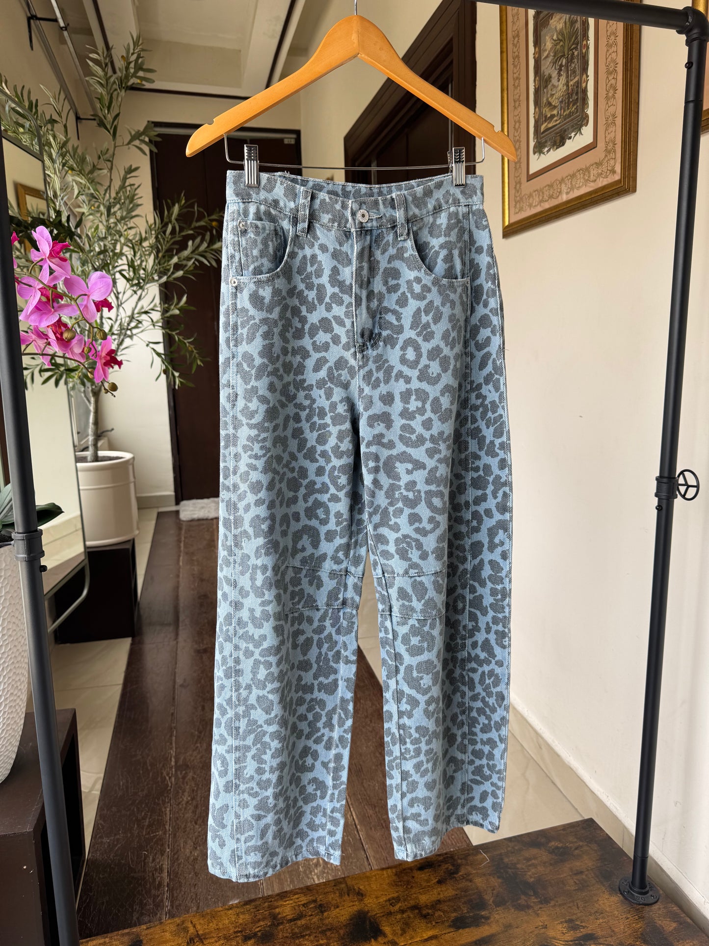 PANTALON LEOPARD