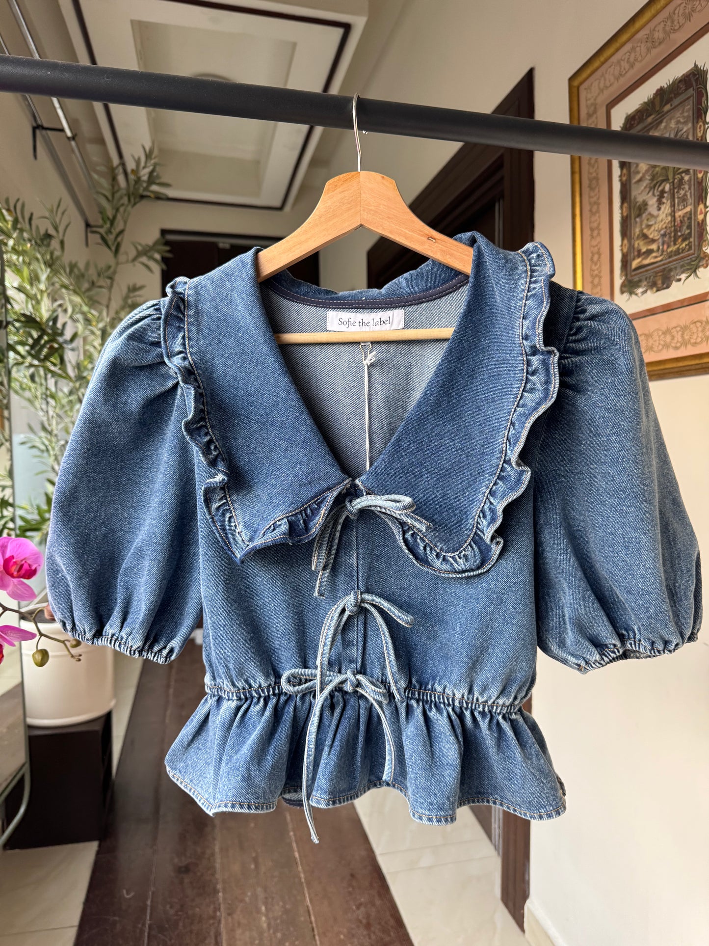BLUSA AGUAMARINA