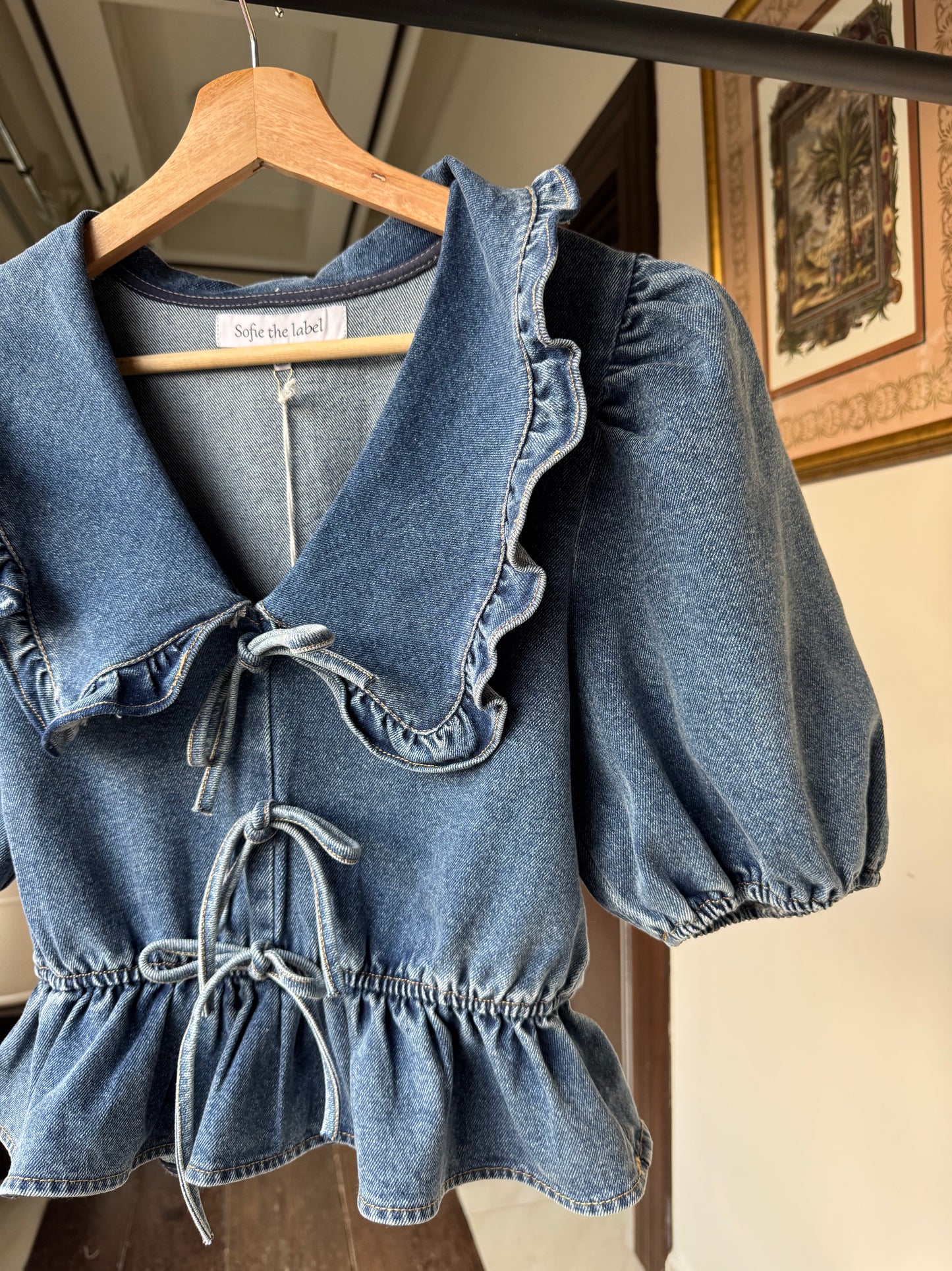BLUSA AGUAMARINA