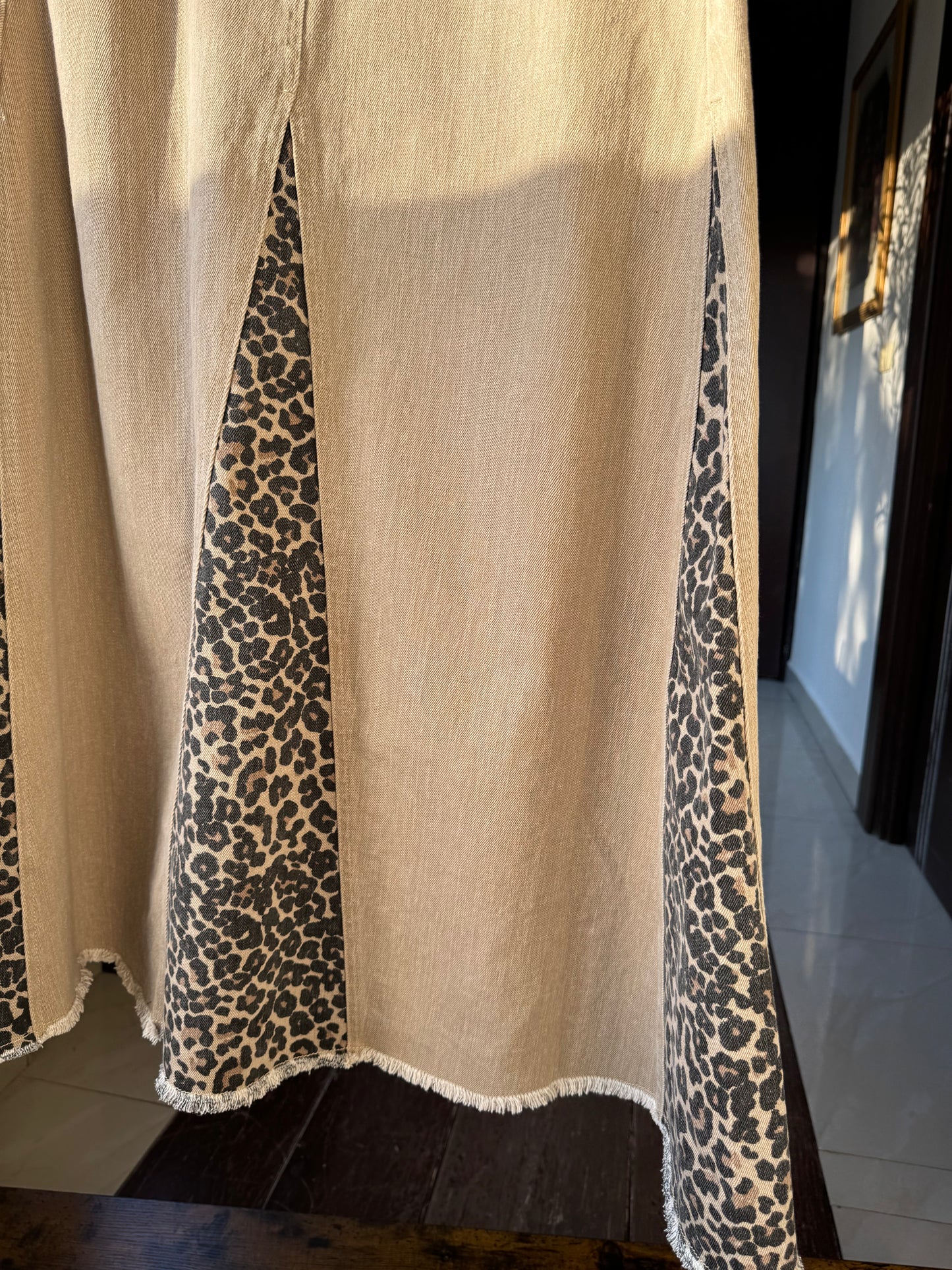 FALDA LEOPARDO
