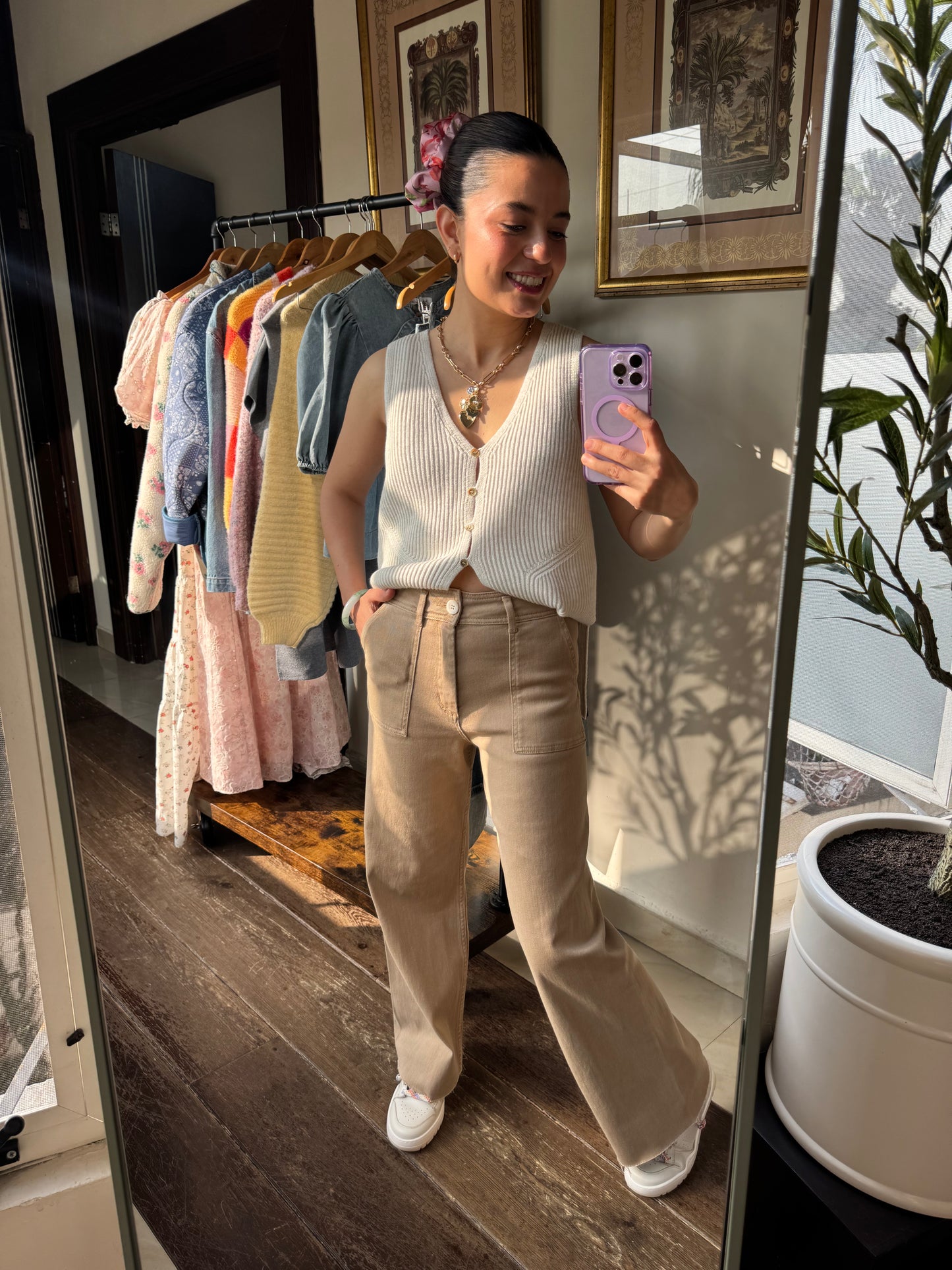 PANTALON ALCACHOFA