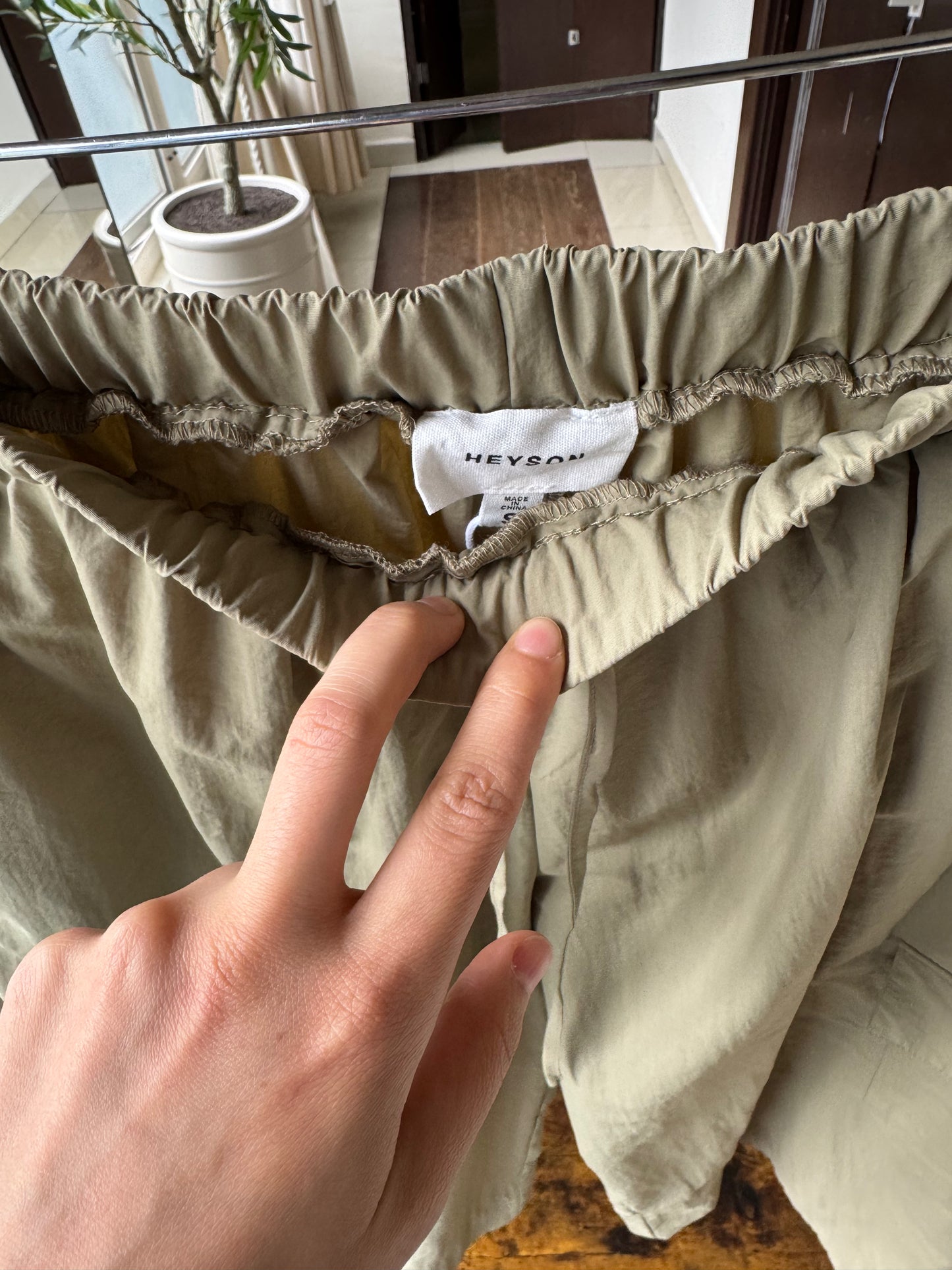 PANTALON AGUACATE