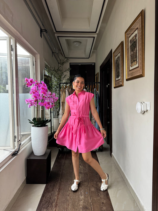 VESTIDO PICA FRESA